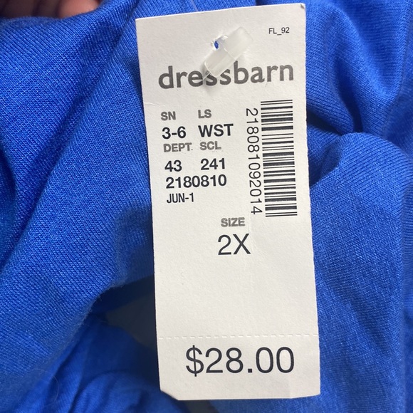 Women Plus Size 2X Short Sleeve Blouse Floral Prints Multicolors - Picture 4 of 4